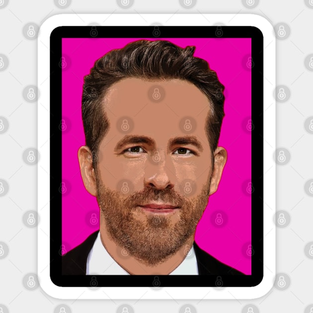 ryan reynolds Sticker by oryan80